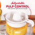 Dash Citrus Juicer Extractor: Compact Juicer for Oranges, Lemons, Limes & Grapefruit with 20 oz Pitcher (White)