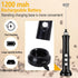 FITNATE Rechargeable Milk Frother with Stand, Handheld Milk Frother with 3 Stainless Whisks, 3 Speeds Drink Mixer Foam Maker for Coffee, Latte, Cappuccino, Hot Chocolate, Egg by FITNATE