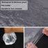 HERSENT 146"/12ft Plastic Sofa Couch Cover - Waterproof Couch Cover for Sectional Sofa LShape, Extra Large Bed Couch