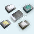 GREATIN 2 Bar Soap Holder Dish Shower PCS Self Draining Soap Container with Lid, Wall Mounted Soap Box Tray