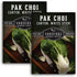 Survival Garden Seeds - Canton White Stem Pak Choi or Bok Choy