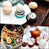 ChaLeeMoo Egg Piercer for Raw Eggs, Stainless Steel Egg Poker for Boiling Eggs, Great Eggshell Peeler Tool to Get Good