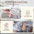9 5 Inch LIANYU x Bread Loaf Pan for Baking, Stainless Steel Loaf Toast Baking Pans for Homemade Bread Meatloaf Lasagna