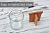 onsogi Countertop, Countertops 1 Pack Glass Toothbrush and Toothpaste Holder with Bamboo Divider for Bathroom