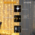 Lights,200 6.5x6.5ft suddus Tangle-Free Curtain LED Hanging Lights with Hooks, Curtain Lights for Bedroom,Christmas