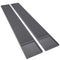 Noverlife 2PCS Bar Mats for Countertop, 24x3in Flexible Spill Mats, Non-Slip Gray Rubber Cocktail Mats for Kitchen