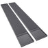 Noverlife 2PCS Bar Mats for Countertop, 24x3in Flexible Spill Mats, Non-Slip Gray Rubber Cocktail Mats for Kitchen