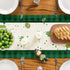 Artoid Mode Shamrock Buffalo Plaid Gnomes Table Runner, St. Patrick's Day Kitchen Decor, 13 x 72 Inch