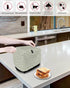 Sage Green Geometric Toaster Cover, 4 Slice Large Kitchen Appliance Covers, Modern Abstract Art Dust Protection