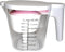 GK509W 10 pcs Nesting Stackable Measuring Cup and Spoons Set - Includes One Scraper and One Funnel, BPA Free,