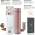 16oz/480ml Teabloom - The ORIGINAL All-Brew Travel Tumbler & Thermos | OPRAHs Favorite | Stainless Steel Insulated