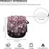 Pink Cherry Blossom Print Cotton Tea Cozy for Teapots, Insulated Kettle Cover for Home Kitchen Decor
