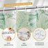 Amazer White Shower Curtain Hooks, 24 Pcs Plastic Rings for Bathroom Shower Rod, Loops for Shower Curtain
