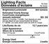 LED Microwave Appliance Light Bulb for Refrigerator, Range Hood, Equivalent 40W Incandescent, Pack of 4