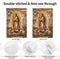 YISHOW Our Lady of Guadalupe Garden Flag - Double Sided Vertical Holy Mary Blessed Virgin Mary Outdoor Decor 12.5"X18"