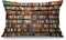 Solekla Library Bookshelf Farmhouse Pillow Covers 12" x 20" Lumbar Pillow Covers Home