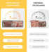 2 Pcs Deli Containers with Lids, Refrigerator Bacon and Cheese Storage Containers, Dishwasher Safe Long Deli Meat Tray