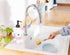 Cute Hello Kitty Pink & White Soap Dispenser - Fun Resin Lotion Pump for Your Bathroom