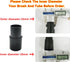 EZ SPARES Vacuum Hose Adapter Kit, 35mm to 32mm & 32mm to 35mm, Compatible with Normal Round Interface