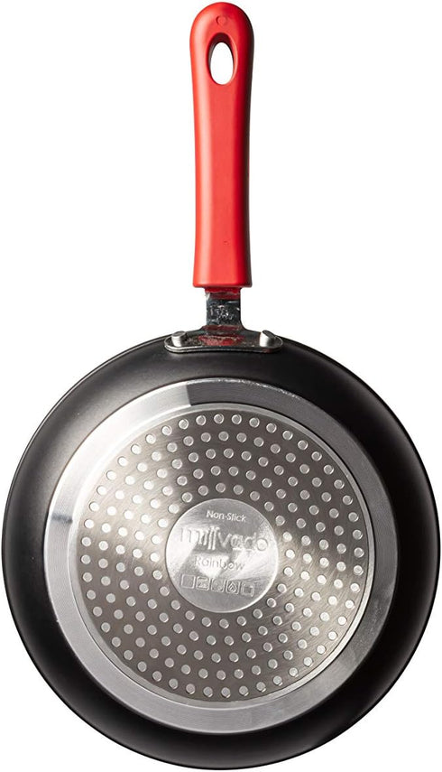 Nonstick Frying Pan - 8" Small Skillet with Healthier Granite Non Stick Coating, Omelet Egg Pan, Silicone Easy Grip