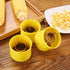 AKOAK 1 Pack Stainless Steel Corn Thresher, Corn Separator Kitchen Tool (Yellow)