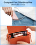 SWEETFULL Portable Handheld Mini Fan with LED Display, 2-in-1 USB Rechargeable Fan & Flashlight for Travel