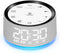 Little Dog Alarm Clock Sound Machine White Brown Noise Machine with 30 Sleeping Sounds