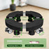 1 Pack 15-19.6 Inch 500 lbs Plant Caddy with Wheels - Adjustable Large Plant Stand Heavy Duty Lockable Caster Wheels