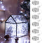 HXWEIYE 6 Pack White Fairy Lights Battery Operated, 7ft 20LED Mini Fairy