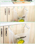 YQh Stainless Steel Cabinet Door Trash Bag Holder for Kitchen Cabinet Door and Drawer, Cabinet Door Hook Adjustable