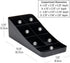 Mind Reader Cup and Condiment Station, Countertop Organizer for Coffee Bar, 7.25"L x 15.5"W x 5.25"H (Black)