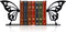 Natrlart Butterfly Metal Bookends Cute Butterfly Book Ends for Shelves Bookshelf Decorative Objects
