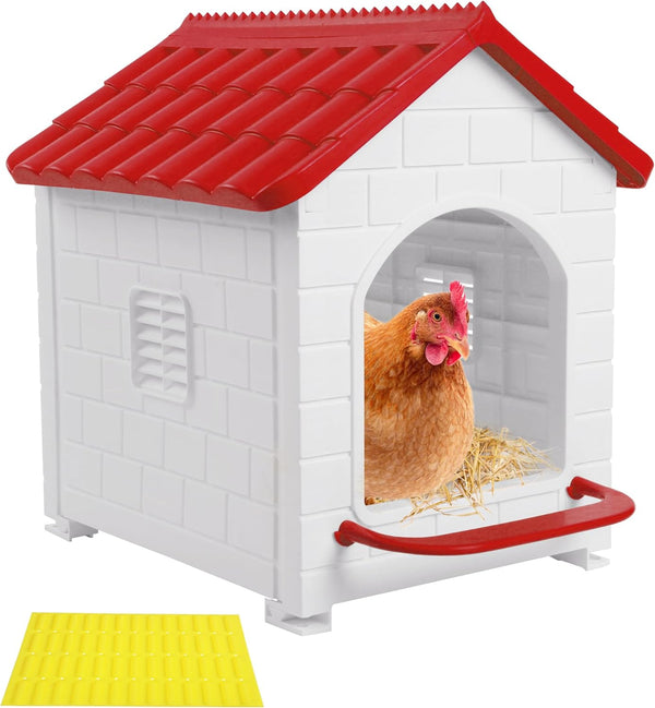 Nesting Boxes for Chicken, Plastic Compartment Chicken Nesting Boxes Coop for Laying
