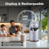 1-2 Sorbet,Gelato,Frozen BRIOBITE Ice Cream Maker,Rechargeable Soft Ice Cream Machine with Low Noise,Compact
