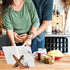 Cross Design Cookbook Stand: Beautiful Wooden Recipe Holder for Kitchen Decor
