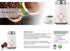 DR MILLS DM-7441 Electric Coffee Grinder, One Touch Operation, Stainless Steel Blade & Cup (White)