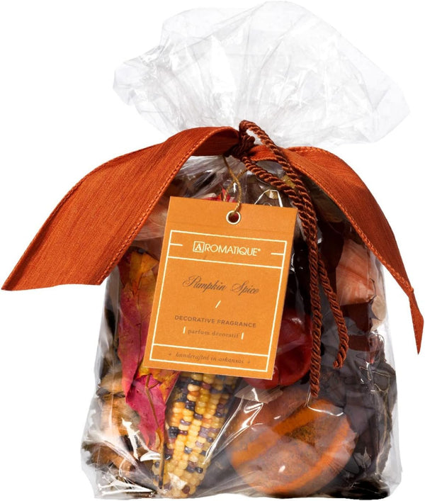 Aromatique Pumpkin Spice Potpourri Decorative Fragrance, Standard Bag, 8 Ounce