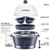 Chefman Electric Egg Cooker Boiler, Rapid Poacher, Makes Up To 6 Hard, Medium or Soft Boiled Eggs, BPA-Free