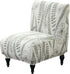 Armless Accent Chair Cover, Stretch Printed Chair Slipcover Soft Slipper Chair Covers