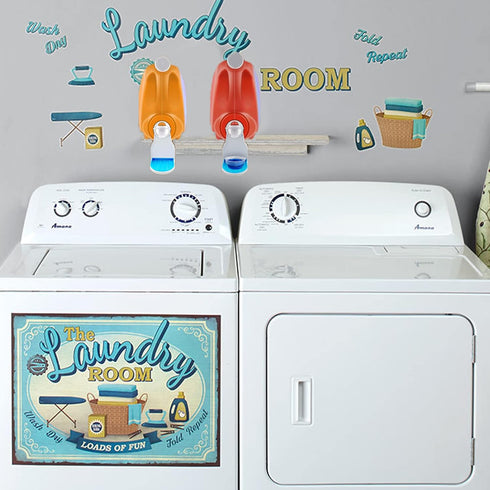 Yuanwovv 2 Packs Laundry Detergent Cup Holder Switch Easily No More runny or Messy Laundry DetergentLaundry Cup Holder