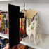 7.9 inch, Big Size Dragon Ornament, Wooden Book Shelf, Library, Bookshelf Decor, Book Lovers Gifts