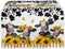 UNICEU Sunflower Farm Cow Animal 2 Slice Quilted Toaster Cover, Dustproof Kitchen Small Appliance Cover