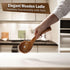 Wooden Ladle, Long Handle Soup Spoon for Kitchen Cookware, 10 Inch Serving Spoon