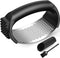 Lesbima Garlic Press Rocker Set with Garlic Peeler & Cleaning Brush,Stainless Steel Garlic