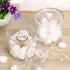Hipiwe Cotton Ball and Swab Organizer with Lid, Acrylic Jar Makeup Qtip Organizer for Bathroom Storage Canister Jar