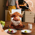MorningRo Countertop 3D Highland Cow Paper Towel Holder Kitchen Decor and Accessories Black Metal Farmhouse Large