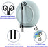 12 Inch Plate Stands for Display, 2 Pack Black Iron Adjustable Easel Stand for Photo Frame, Plate, Home Decoration