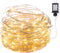 Minetom Fairy Lights Plug in, 33Ft 100 LEDs Waterproof Silver Wire Firefly