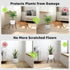 8.2 11 Inches 1 Pack Adjustable Plant Stand Indoor - Modern Anti-Rust Metal Plant Stand, Heavy Duty Plant Stands