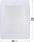 Utopia Bedding Quilted Fitted Waterproof Twin XL Mattress Protector, Stretches up to 16 Inches Deep, White